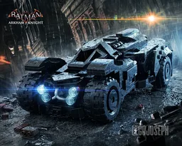 Arkham Knight Batmobile V5
