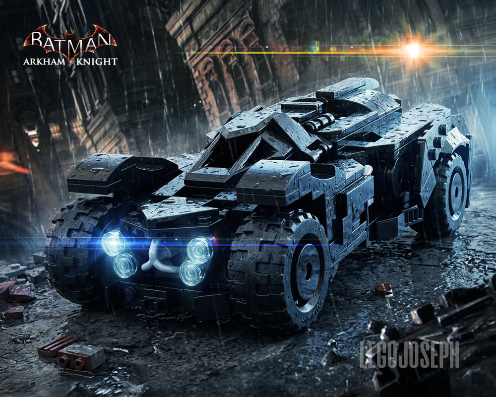 Lego Arkham Knight Batmobile V5