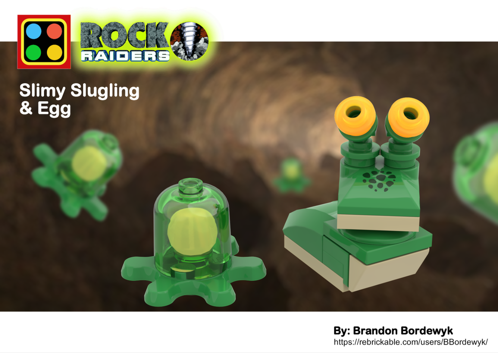 Lego Slimy Slugling & Egg