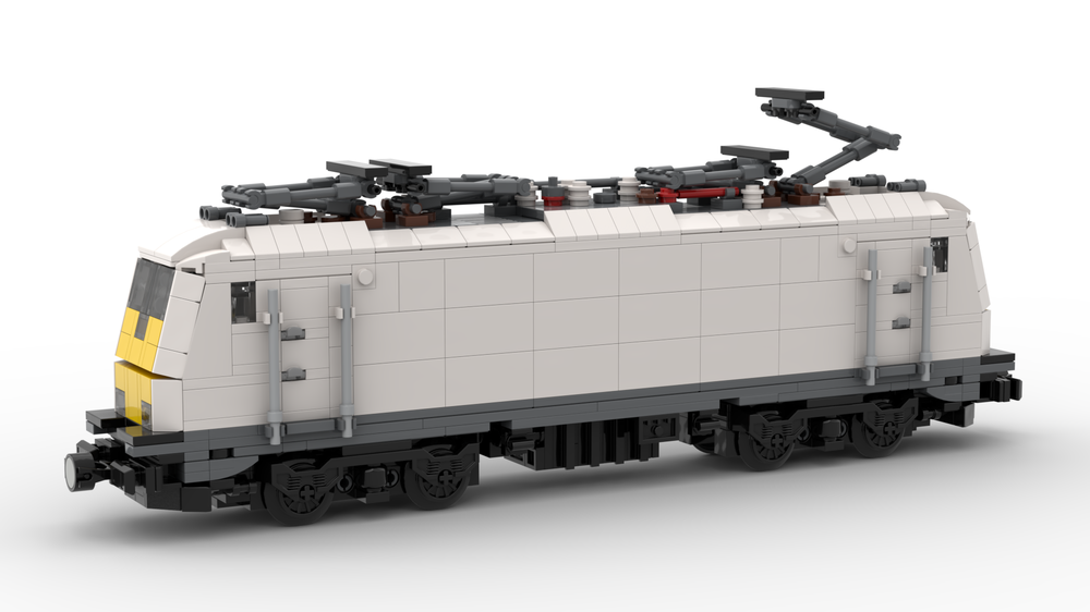 Lego Bombardier Traxx 2 Euro Cargo Rail / german Series 186