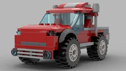 SUV - Lego 60231 alternate build 2