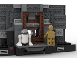 Opening Door for Death Star trash compactor