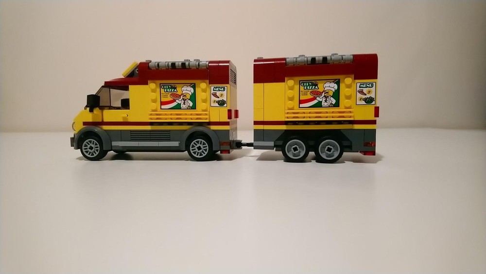 Lego Pizza Van Trailer