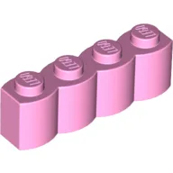 Brick Special 1 x 4 Palisade [aka Log] / Bright Pink