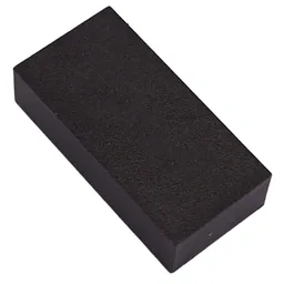 Modulex Tile 2 x 4 without Internal Supports / Modulex Black