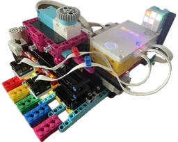 Lego Spike Prime Color Code Game Robot