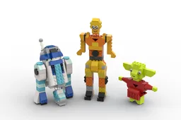 11037 R2-D2, C-3PO and Yoda
