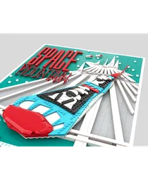Space Mountain poster instructions