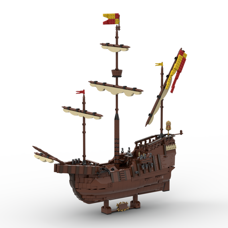 Lego La Santa Maria / Medieval Carrack 1:52 scale