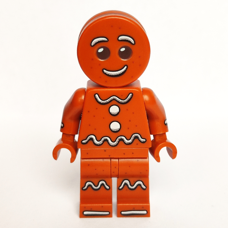 Lego Gingerbread Man, Dark Orange