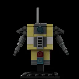CL4P-TP (Claptrap) Brickheadz (Borderlands)