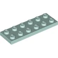 Plate 2 x 6 / Aqua