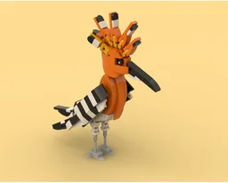 Hoopoe life size