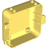 Pod, Square 3 x 8 x 6 2/3 [Female] / Bright Light Yellow