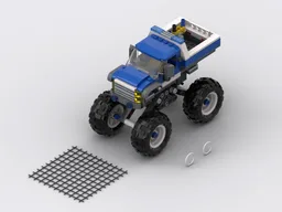 (x) - Police Monster Truck - Remake 60180 et 60172