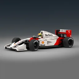McLaren MP4/6 - working V12
