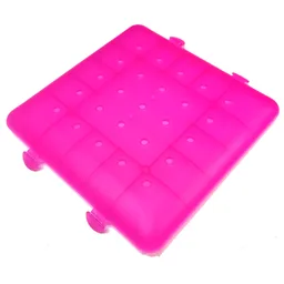 Clikits Container, 14 Compartment, Lid / Trans-Dark Pink