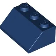 Brick Sloped 45° 2 x 3 / Dark Blue