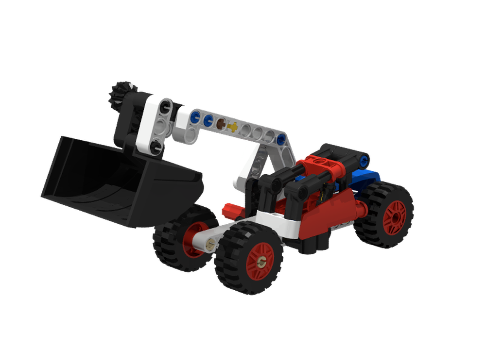 Lego 42116 C model Telescopic Excavator