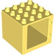 Lego Duplo Door / Window Frame 4 x 4 x 3 with Thin Top