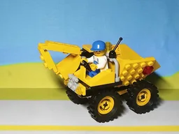 6581 dump truck with digger