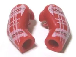 Arm, (Matching Left and Right) Pair with Plaid Shirt Pattern