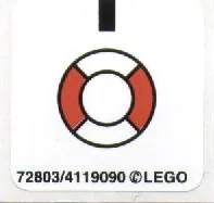 Sticker Sheet for Set 2962-1