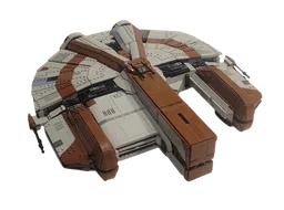 Ebon Hawk Dynamic-class freighter KOTOR (Minifig Scale)