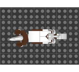 Brick-built Horse