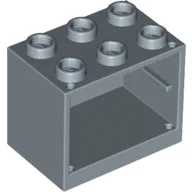 Cupboard 2 x 3 x 2 with Hollow Studs / Sand Blue