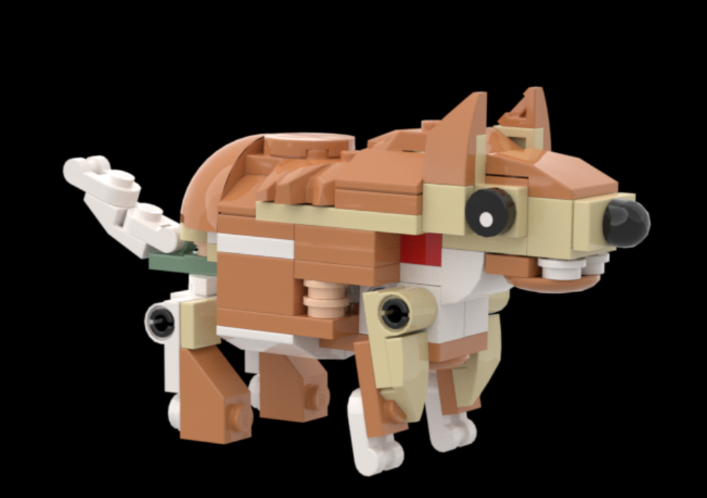 Lego Dog 31376 D model