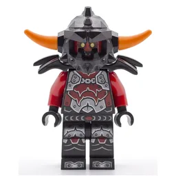 Ash Attacker with Orange Horns
