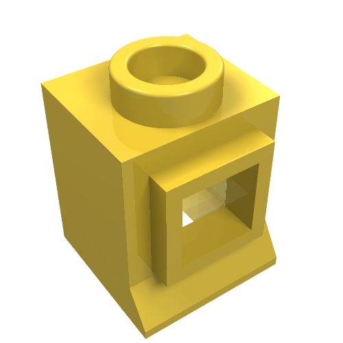 Lego Window 1 x 1 x 1 Classic with Short Sill [Complete]