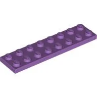 Plate 2 x 8 / Medium Lavender
