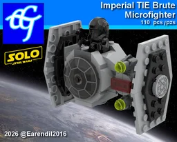 Imperial TIE Brute Microfighter B