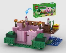Minecraft Cherry House 21268 Alternative
