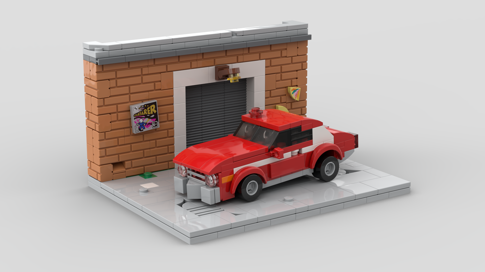 Lego Mini Ford Gran Torino - Starsky & Hutch
