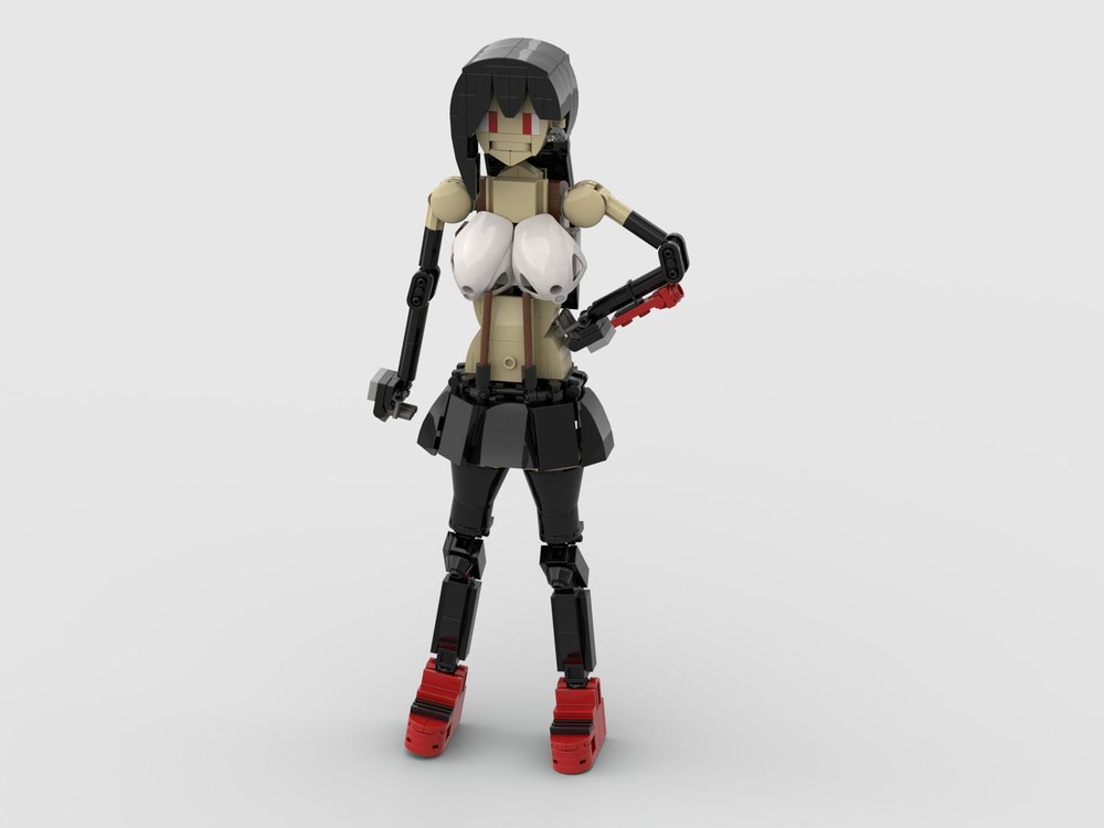 Lego Final Fantasy VII Remake Tifa Lockhart