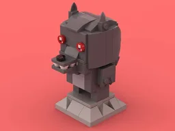 Brick-built Creature: Werewolf