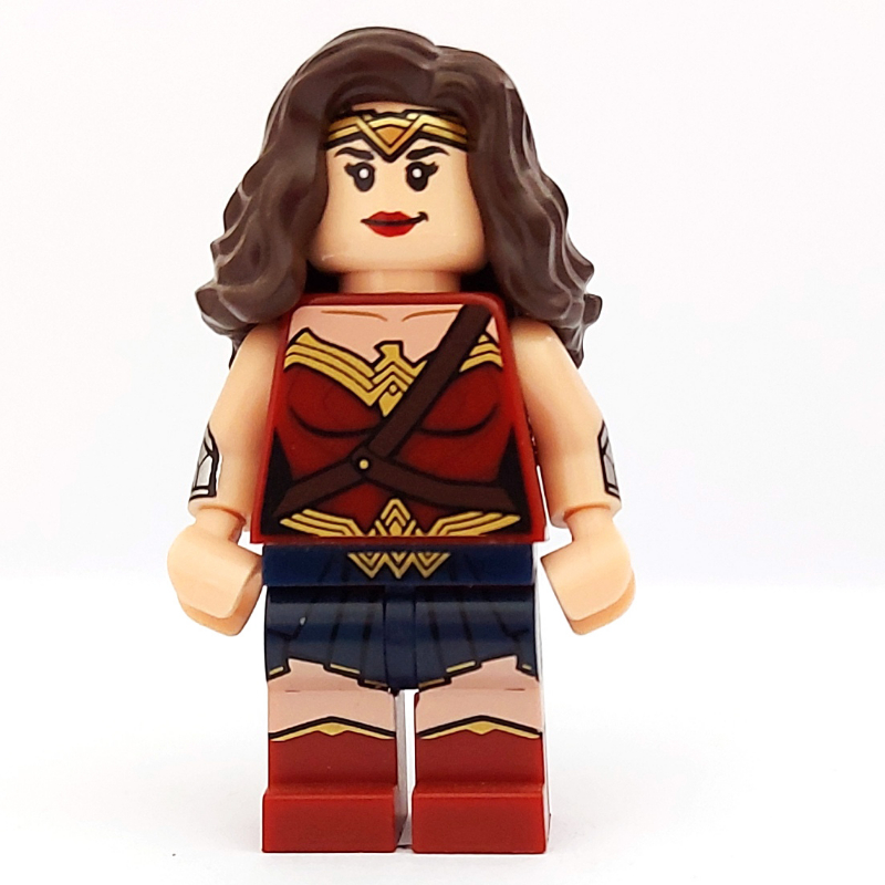 Lego Wonder Woman with Dark Brown Hair (DCEU)