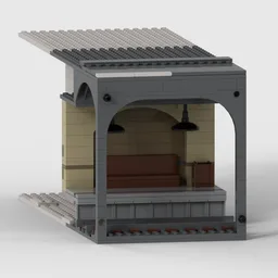 Basement for moduars: with underground line 3