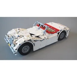 Classic Jaguar Roadster RC version