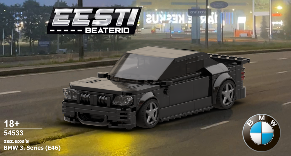 Lego zaz.exe's BMW e46 3 series FL sedan