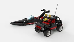 6596 - Wave Master - Technic Remake