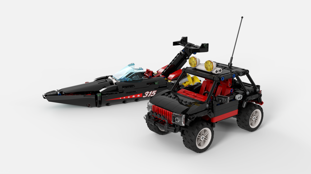 Lego 6596 - Wave Master - Technic Remake