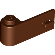 Lego Door 1 x 3 x 1 Left / Reddish Brown
