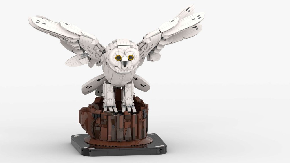 Lego Base for the owl from the set 76391