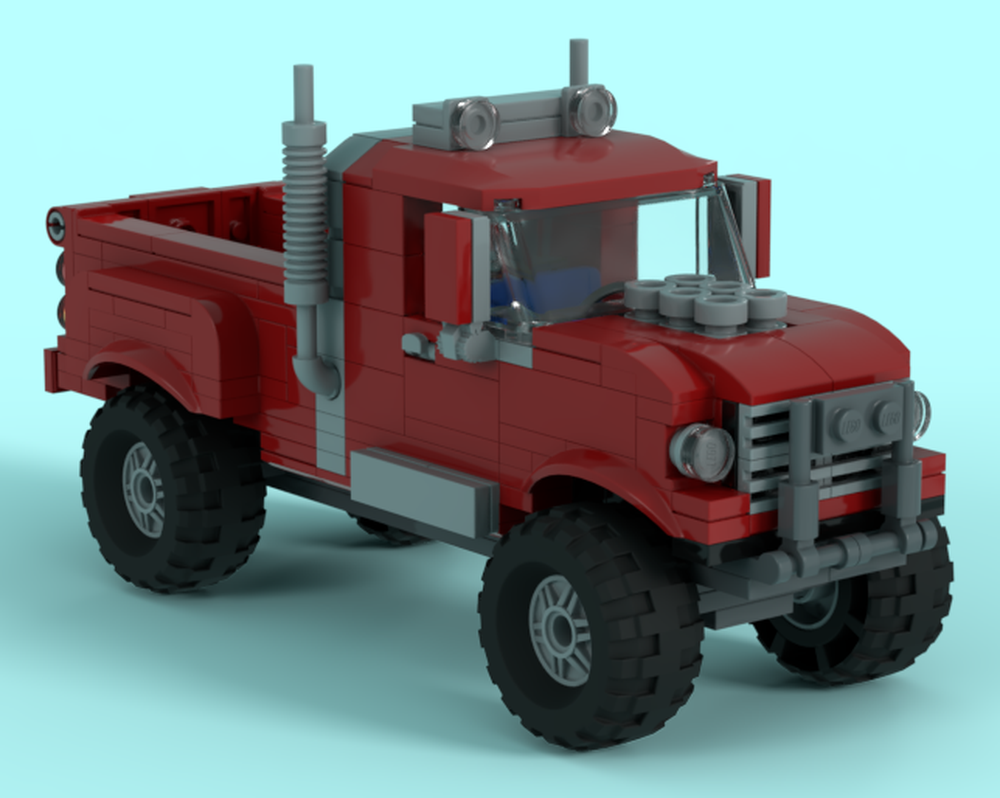 Lego Custom Pick-up Truck