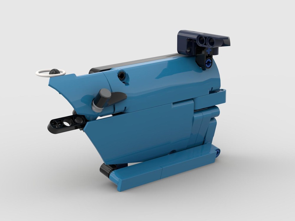 Lego 42083 door locking mechanism