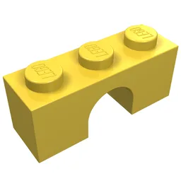 Brick Arch 1 x 3 / Yellow